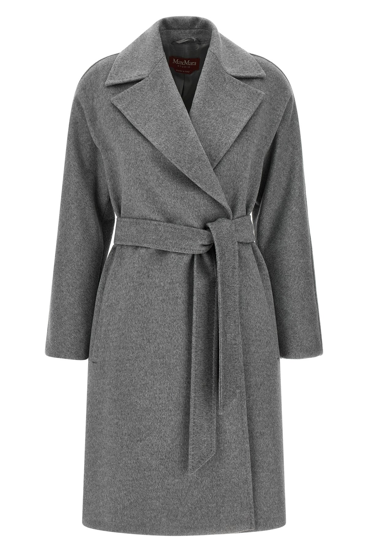 the max mara studio ravenna coat defines sartorial elegance through an envelop