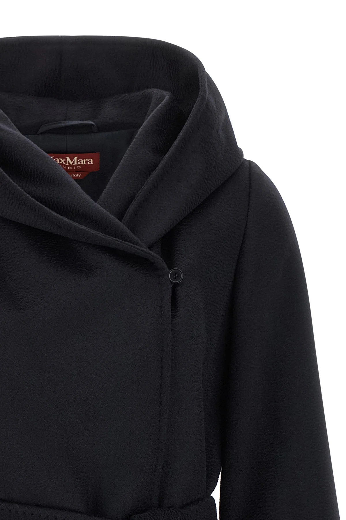 the max mara studio new mang coat sets new standards for outerwear through an