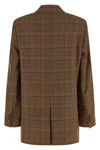 the max mara studio mstalca blazer in pure wool defines a rigorous and timeles
