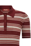 the max mara studio msttallero polo shirt exemplifies the refined construction