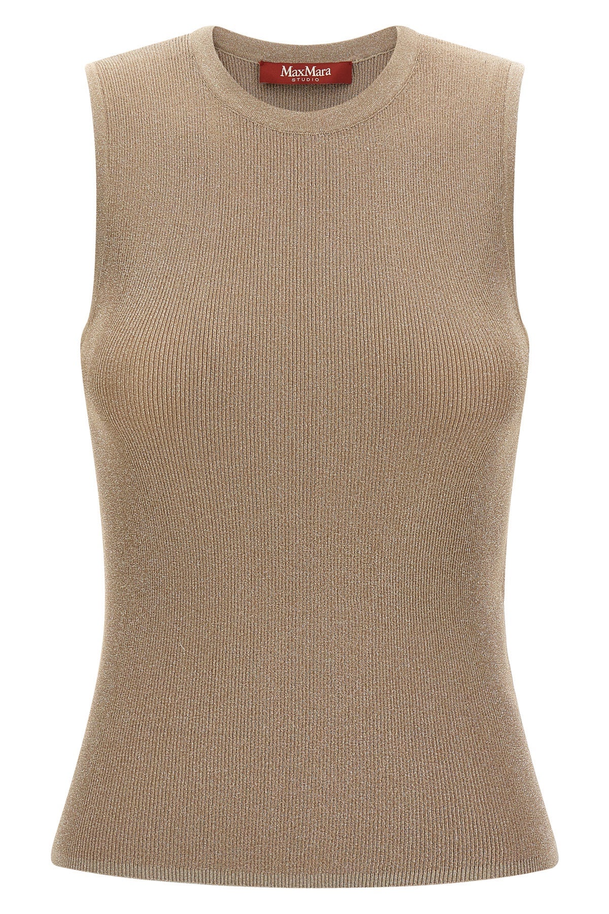 MAX MARA STUDIO L the max mara studio mstsante top defines the silhouette through ribbed process