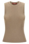 the max mara studio mstsante top defines the silhouette through ribbed process