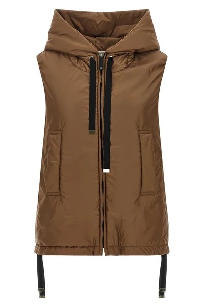 the max mara the cube greengo padded vest defines the contemporary outerwear t