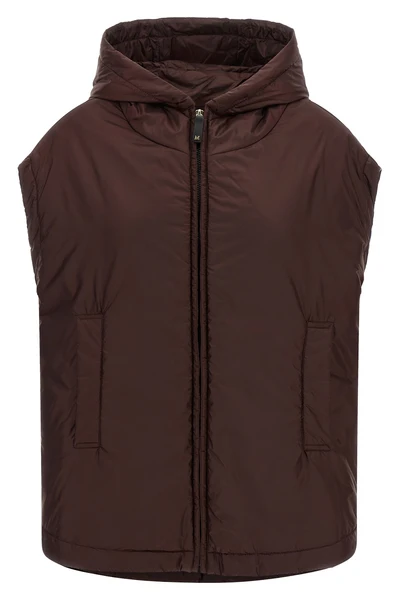 the max mara the cube mtcambra vest redefines the concept of outerwear through