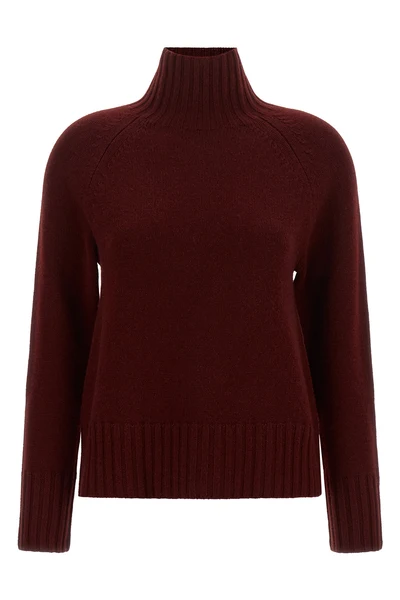 the s max mara mantova high neck jersey sets a new standard in knitwear through