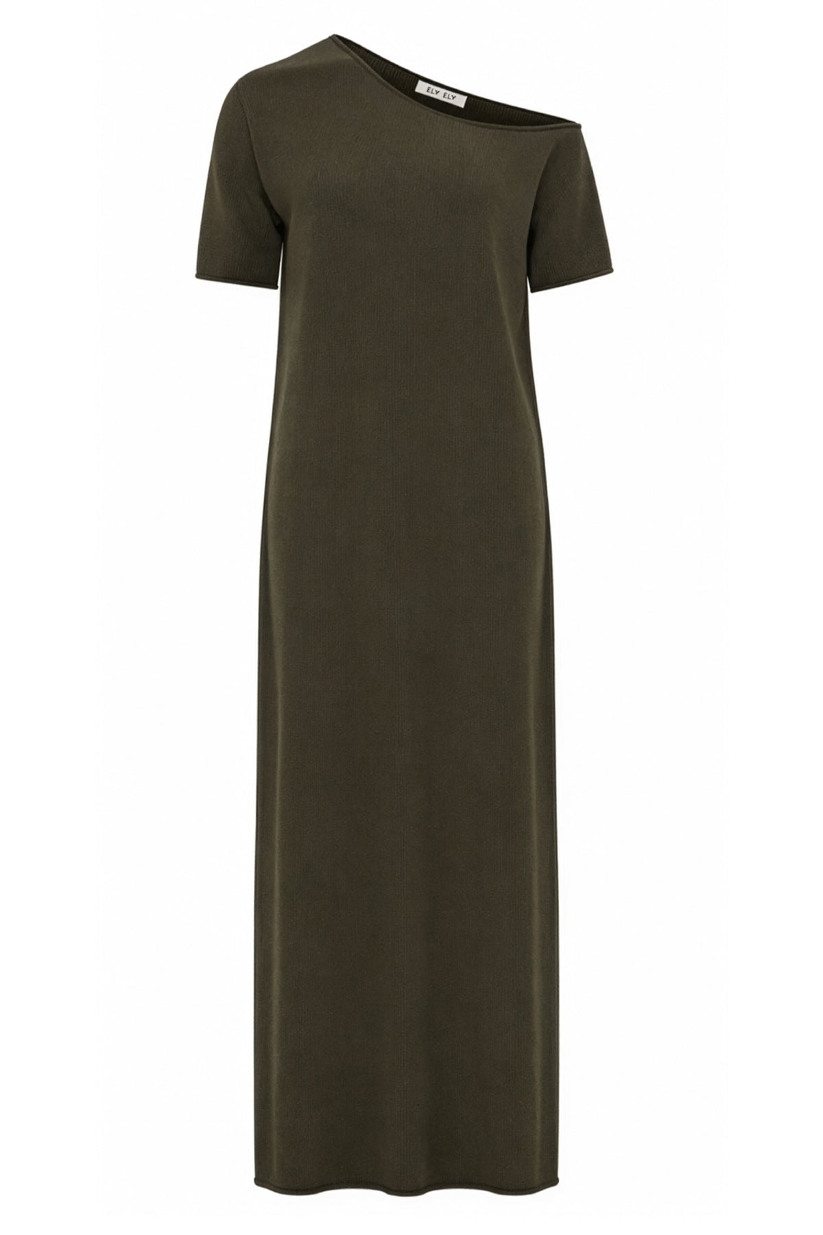 ELY ELY 40 liane long dress in wool and cashmere blend knit