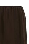 the twinset longuette skirt stands out for its fluid silhouette and essential ae