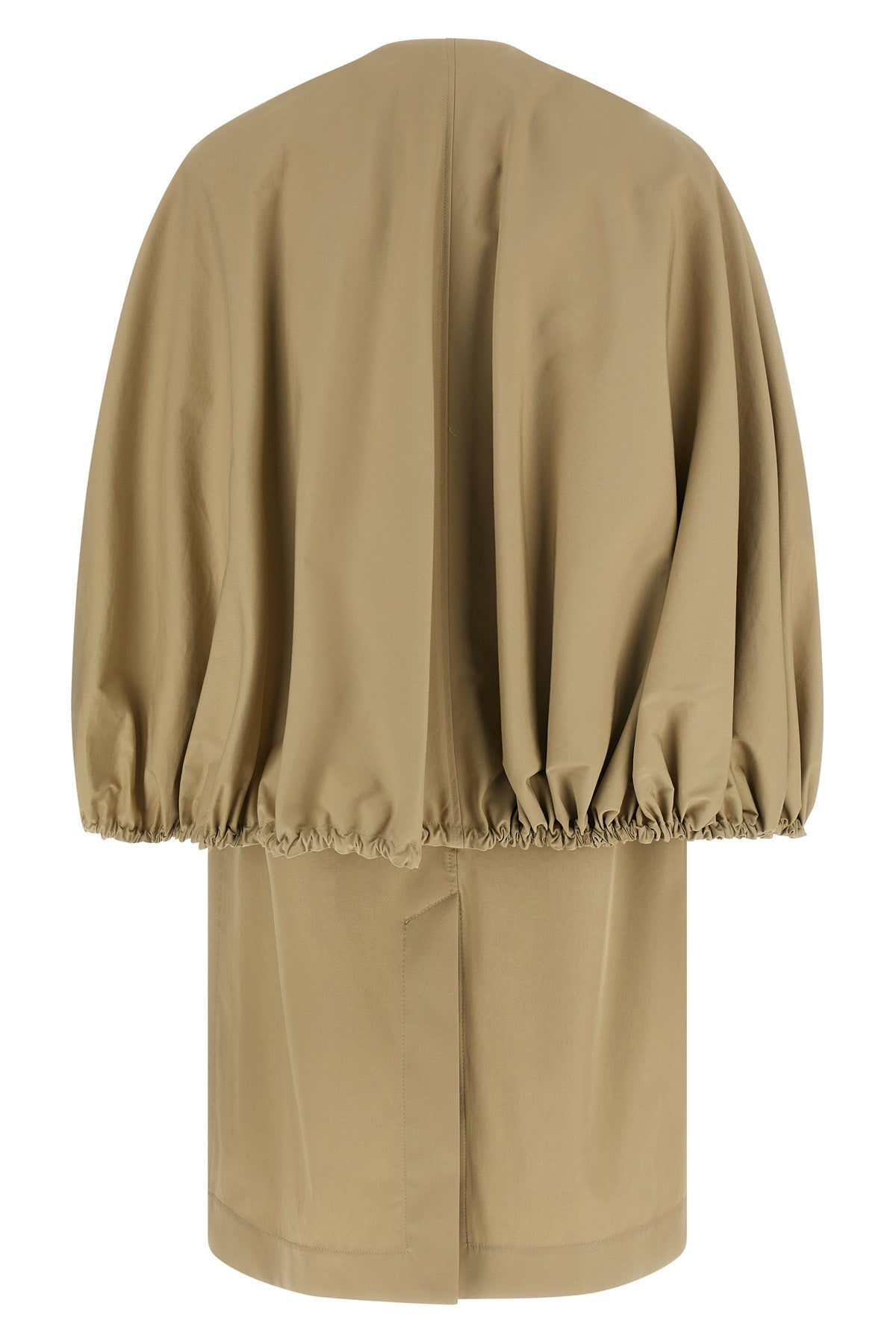 TOTEME 36 detachable cape coat rainproof cotton jacket