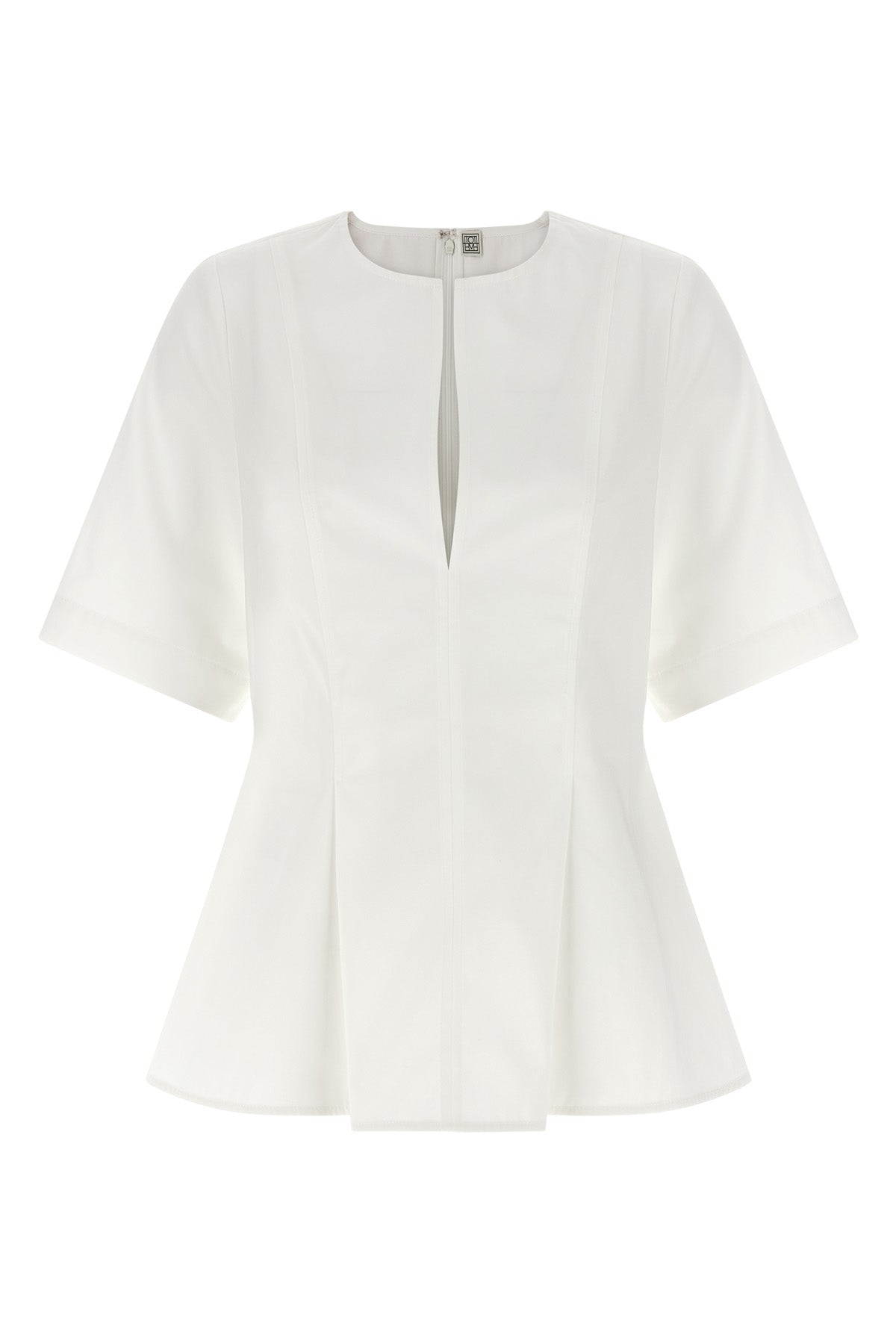 TOTEME 38 the toteme tailored top establishes a precise sartorial foundation through its
