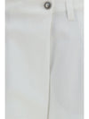 straight-leg cotton pants