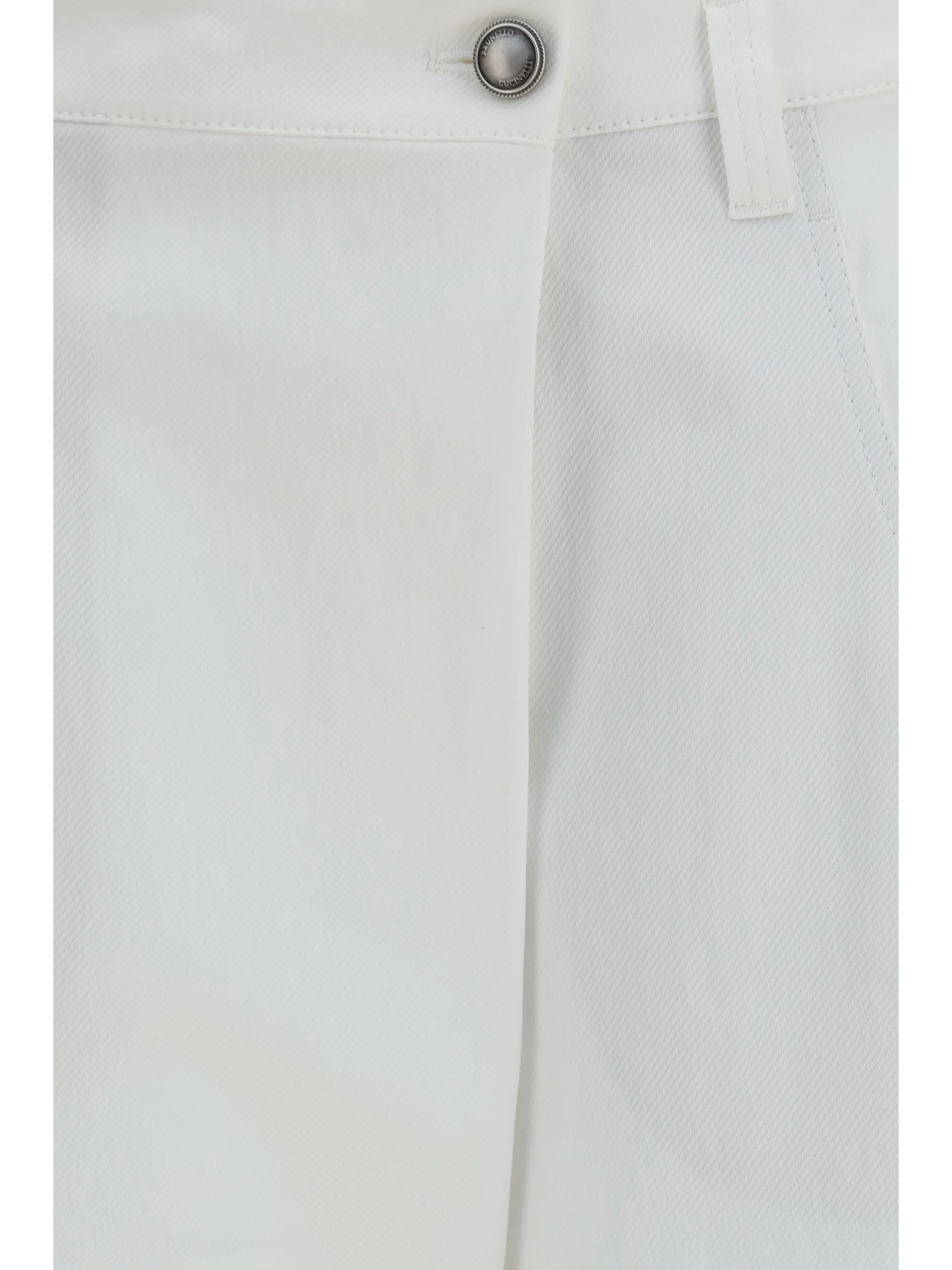 straight-leg cotton pants