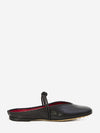 ballerina flat open