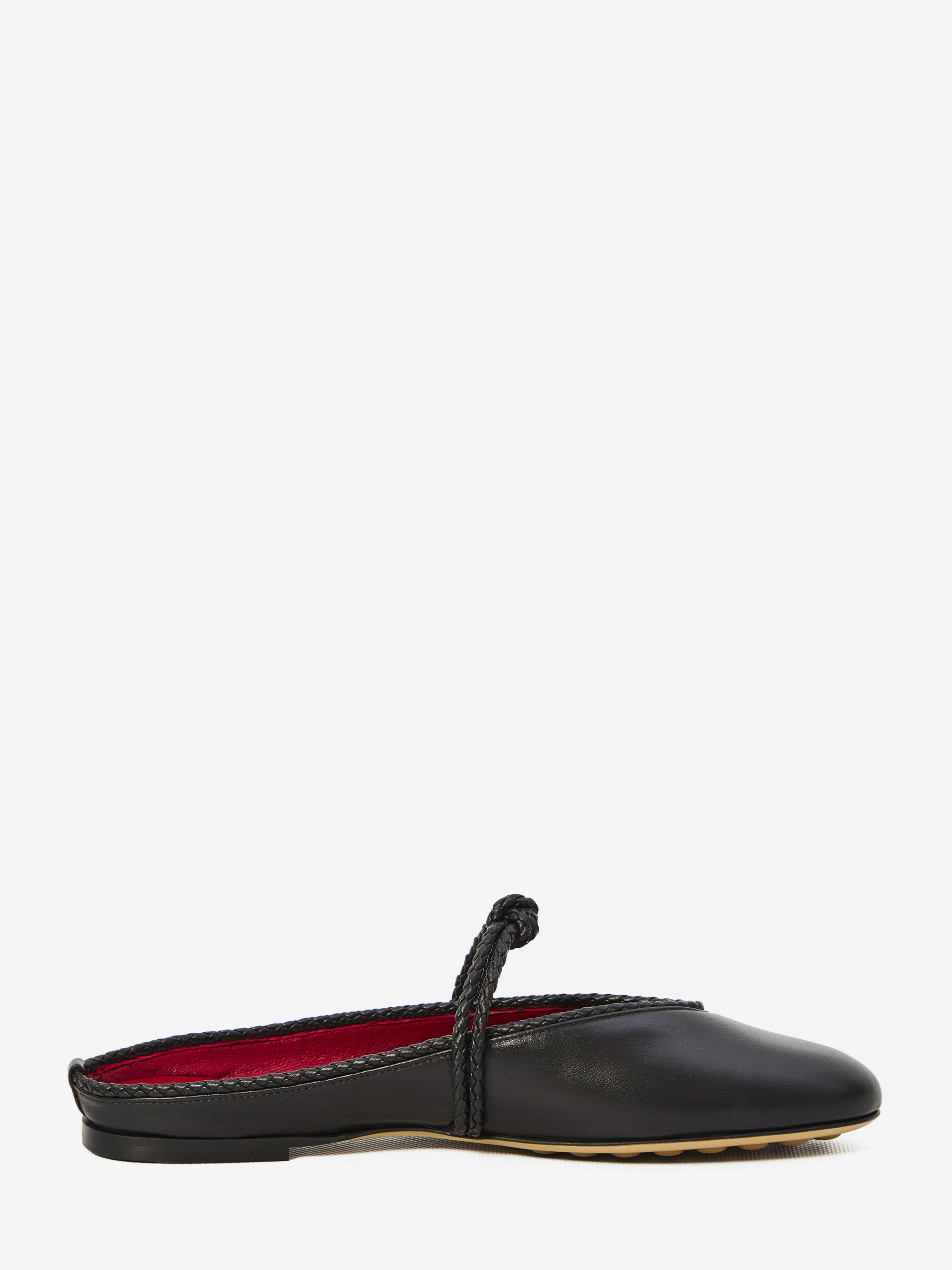 ballerina flat open