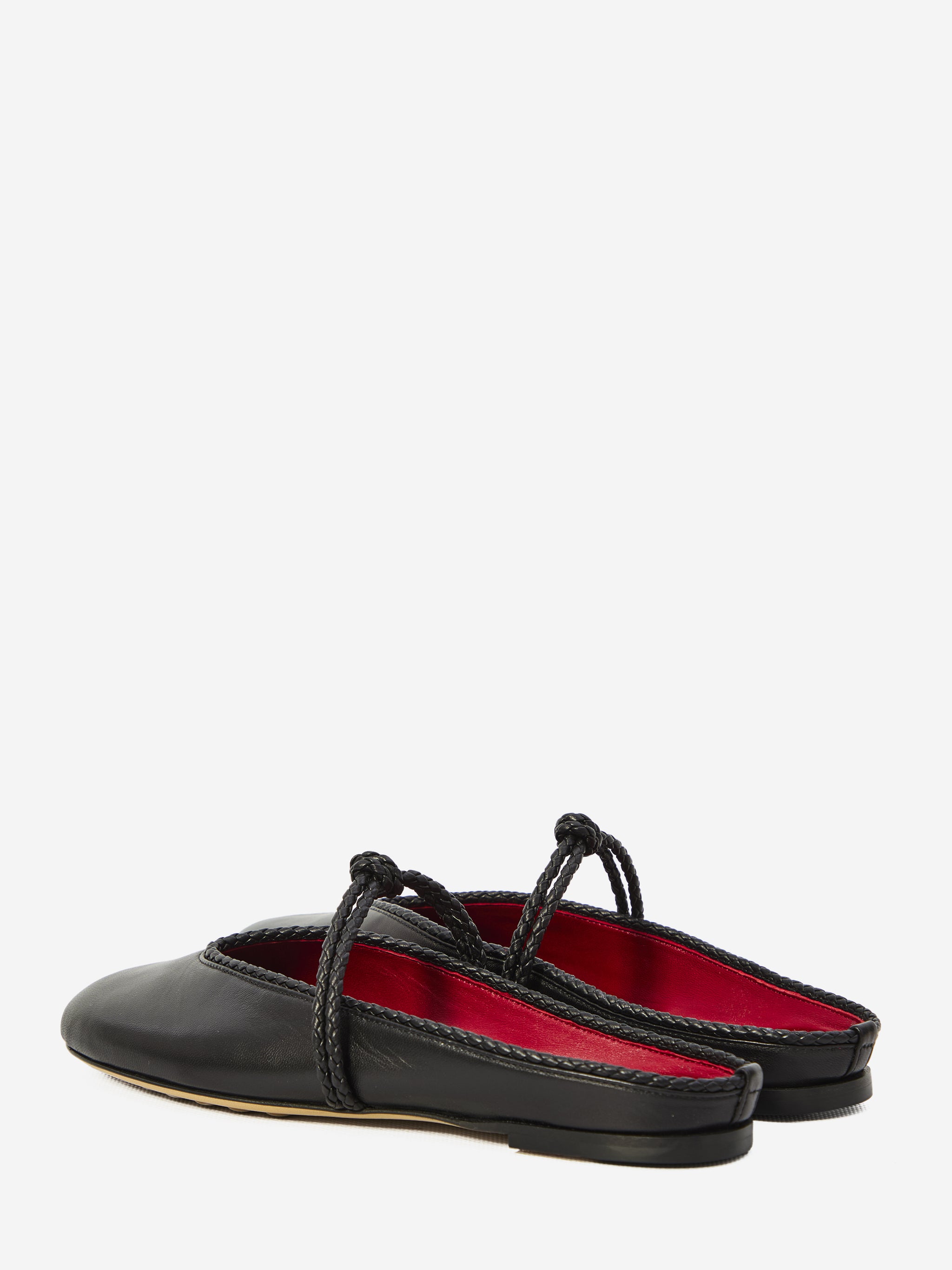 ballerina flat open