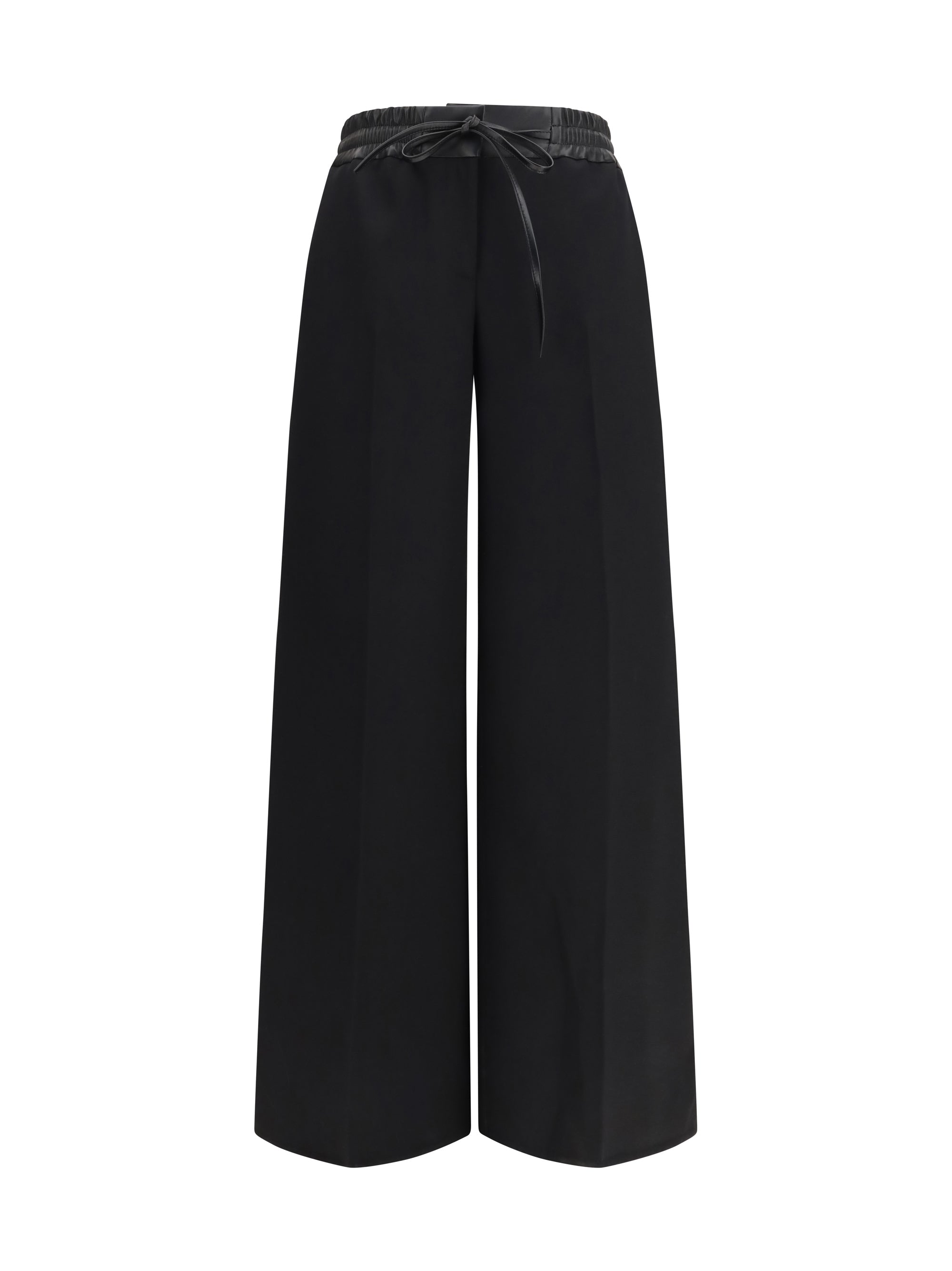 ALAIA 38 tailored virgin wool pants