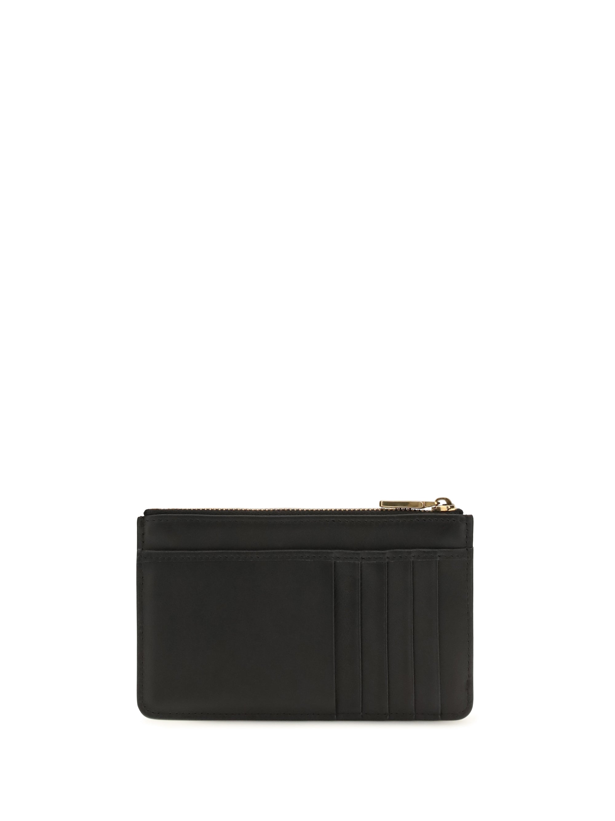 DOLCE amp; GABBANA OS leather card holder with logo