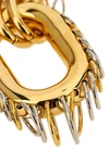 punk xl link chain necklace in gold-plated aluminium