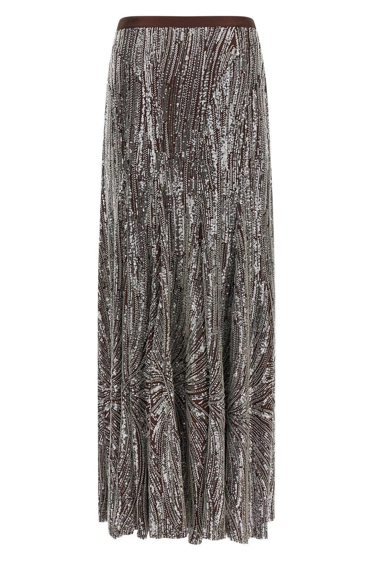 RABANNE 36 the rabanne long skirt stands out for its sartorial construction that combines f