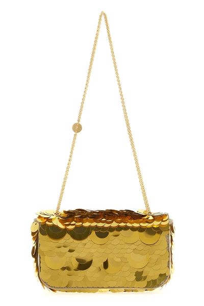 the rabanne sparkle mini shoulder bag redefines the concept of light through a s