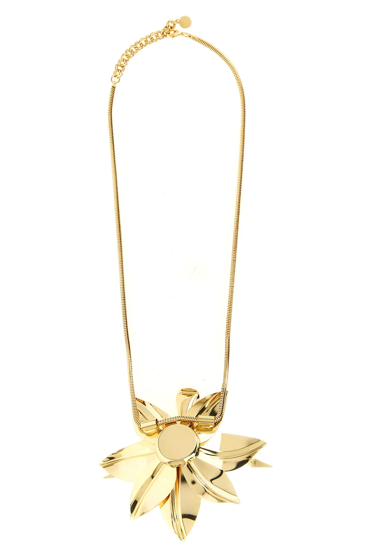 gold-plated brass necklace