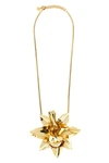 gold-plated brass necklace