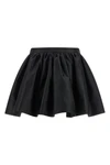 mini satin skirt