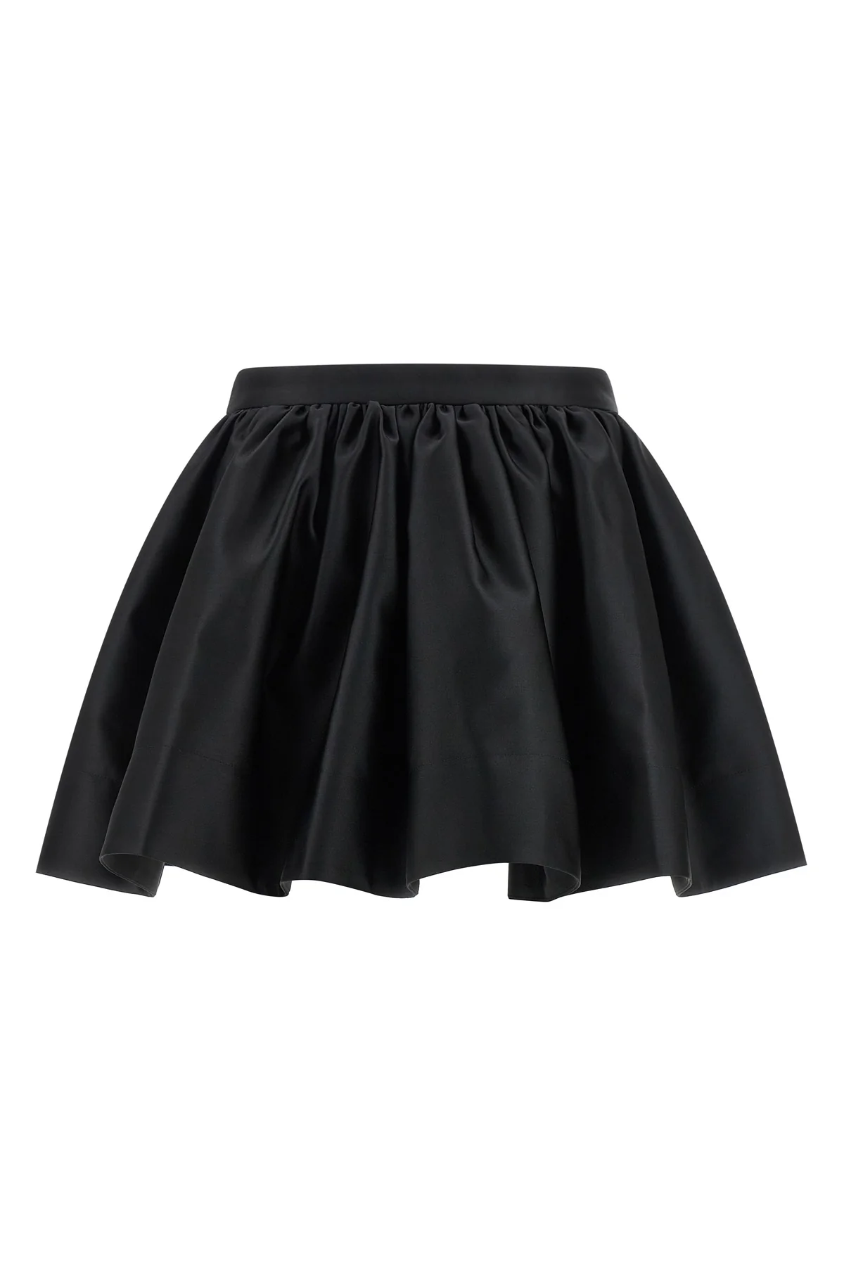 mini satin skirt