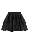 mini satin skirt