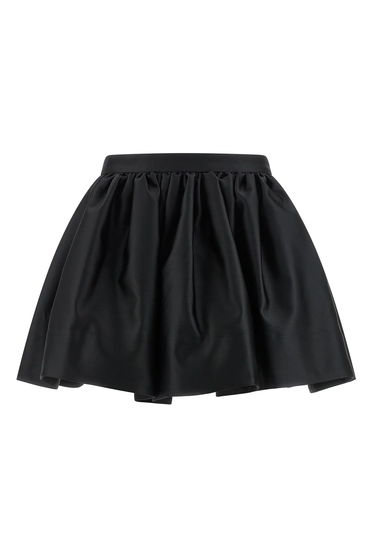 mini satin skirt