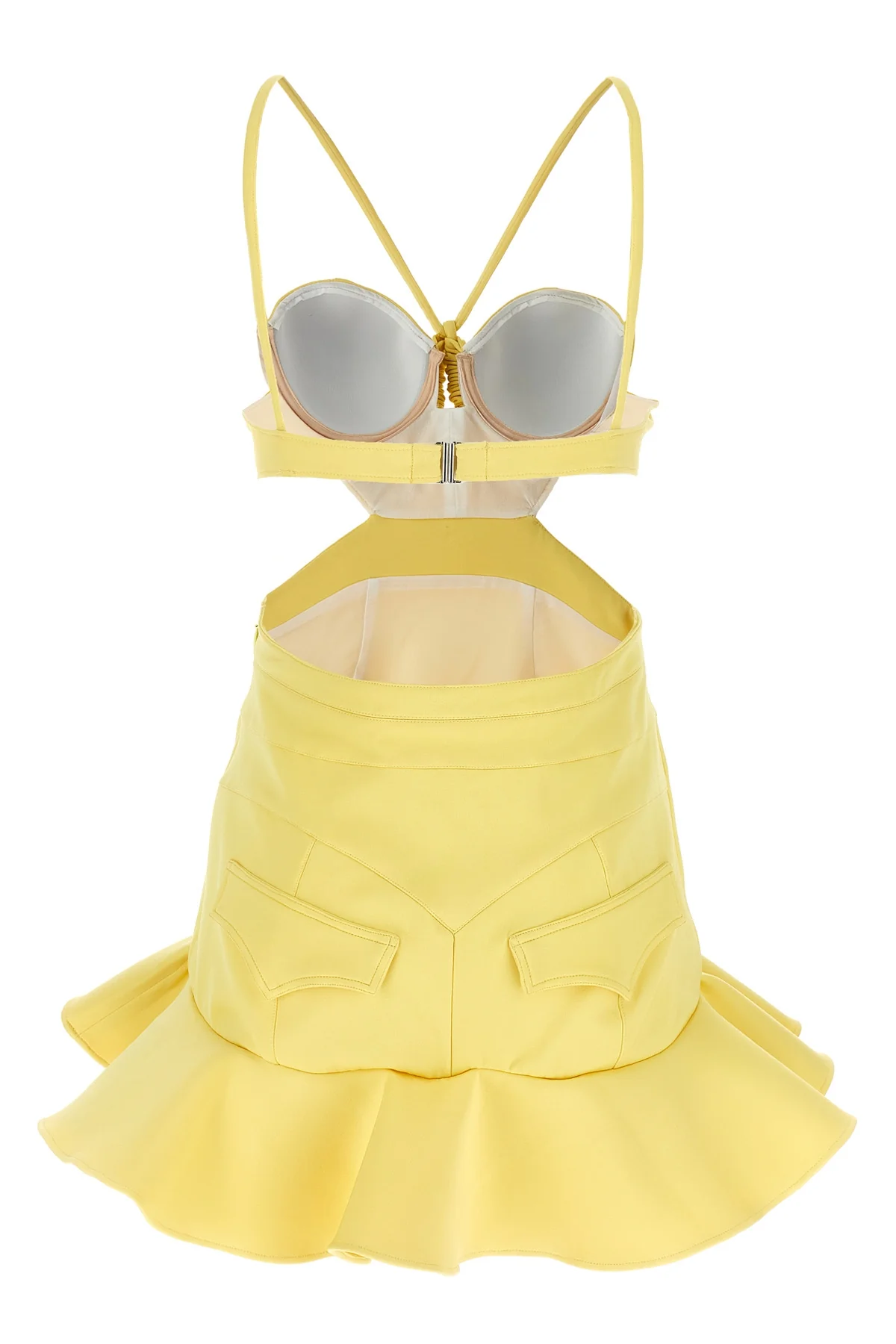 viscose mini dress