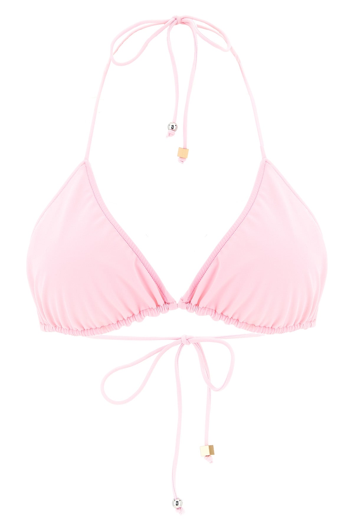 JACQUEMUS XS le haut de plage triangle bikini top in stretch fabric