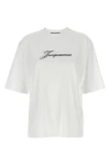 le t-shirt jacquemus cotton crew neck t-shirt
