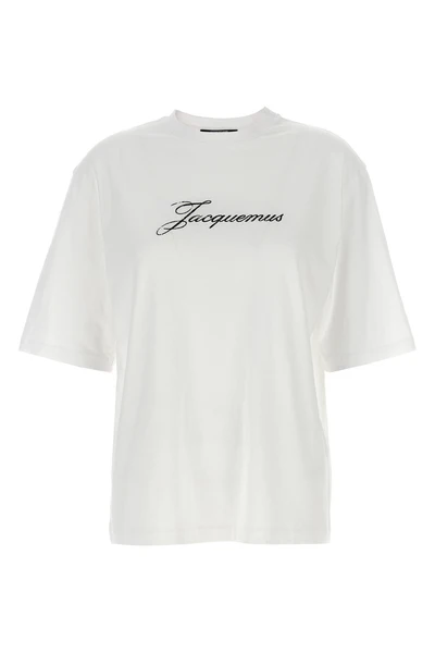 le t-shirt jacquemus cotton crew neck t-shirt