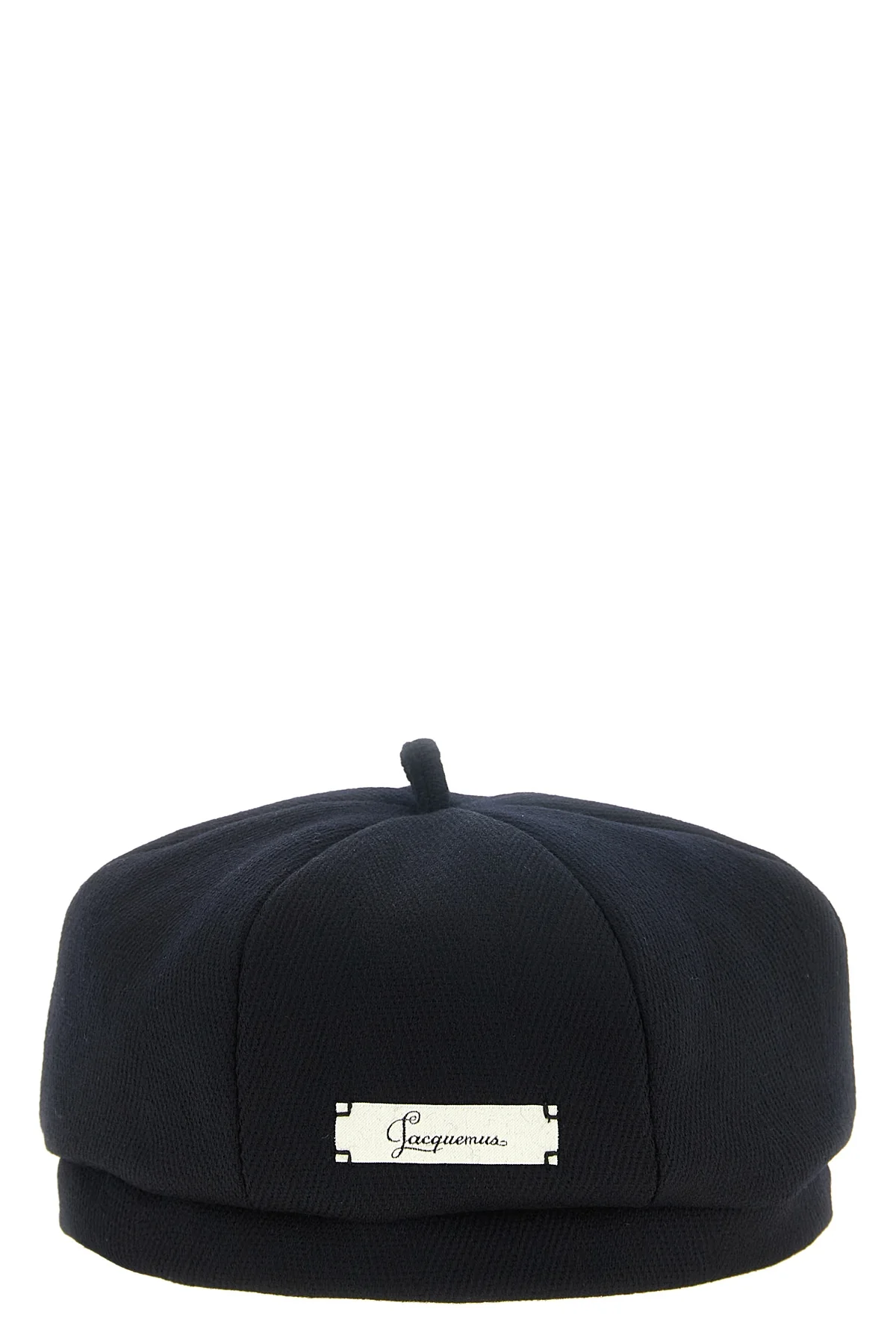 the jacquemus le basque cavallo beret in pure virgin wool is distinguished by