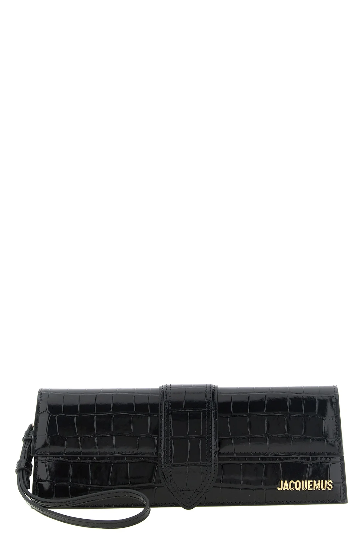 JACQUEMUS OS the jacquemus la pochette bambino clutch bag sets new standards of luxury thro