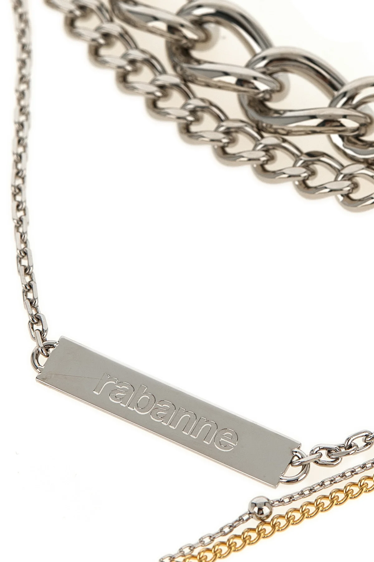 RABANNE OS the rabanne collier 5 rangs necklace defines contemporary luxury through a bold