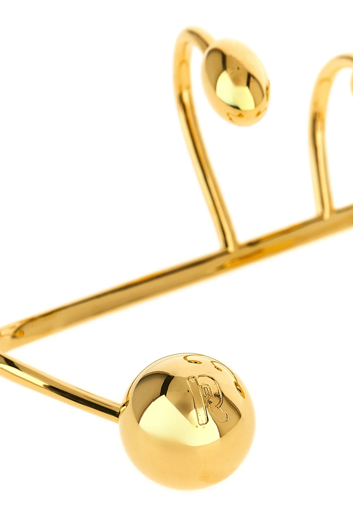 RABANNE M the rabanne handcuff punk bangle defines the brands aesthetic through a sculptu