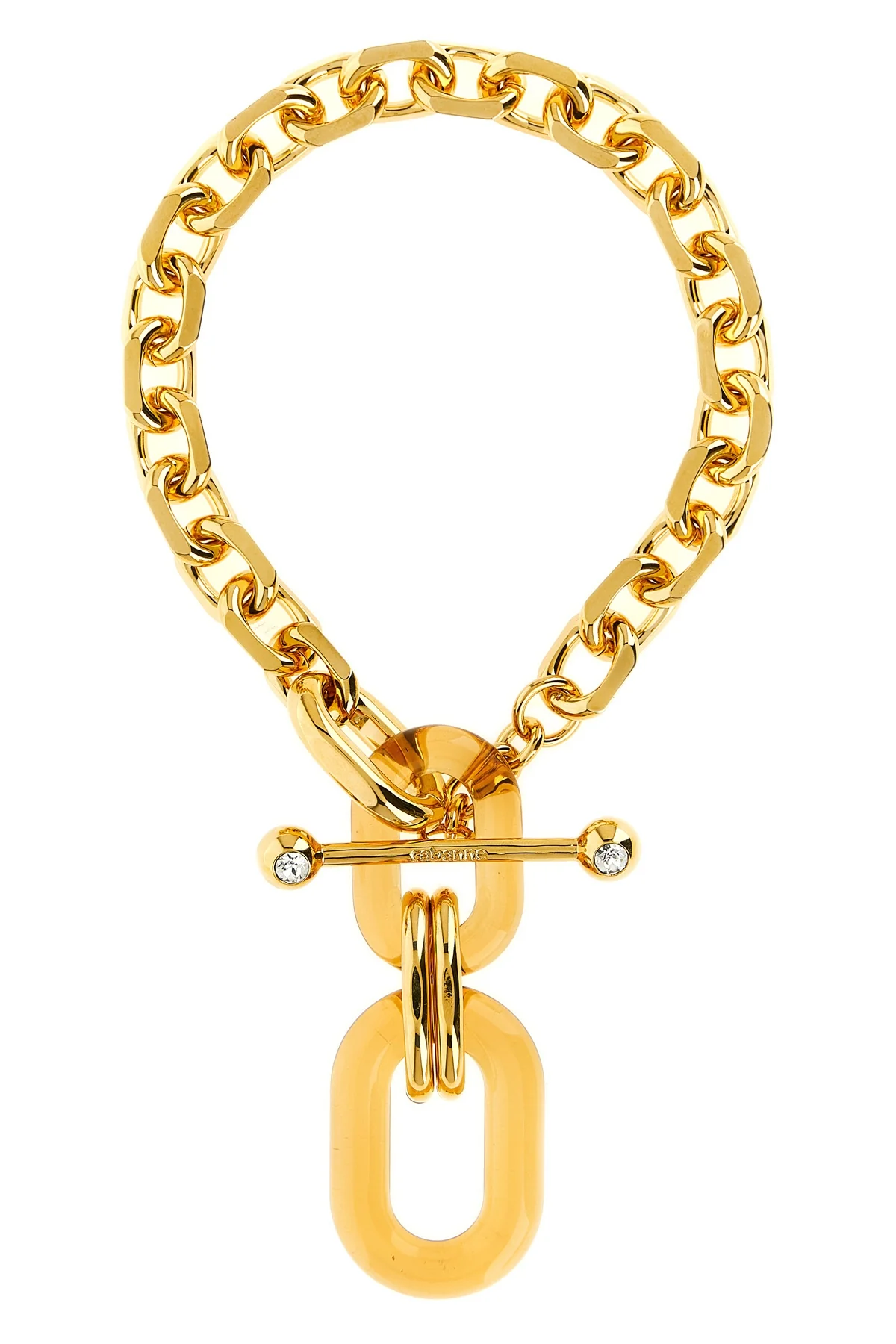 RABANNE OS the rabanne collier necklace is distinguished by a chain structure