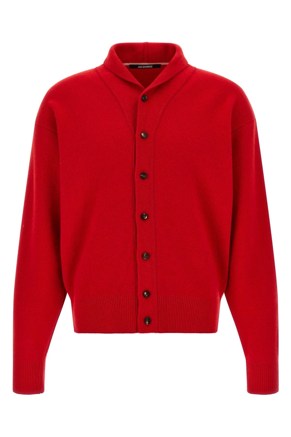 JACQUEMUS L the jacquemus le cardigan pelota cardigan in merino wool and cashmere blend