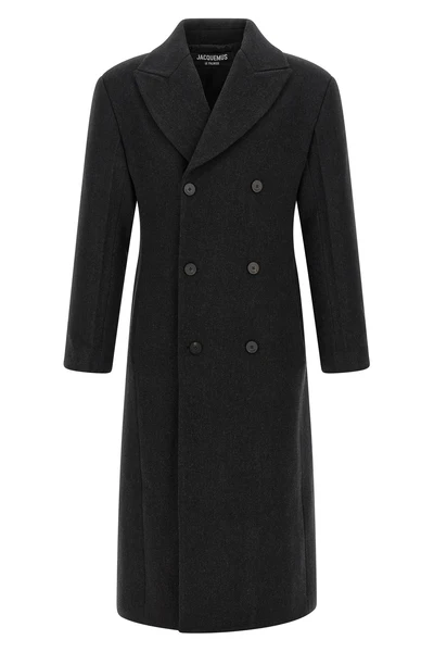 the jacquemus le manteau tailleur coat