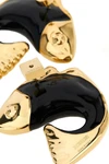 the jacquemus les boucles poisson earrings feature a distinctive sculptural si