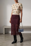 the rabanne short-sleeved shirt redefines luxury knitwear through precious aesth