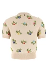 the rabanne short-sleeved shirt redefines luxury knitwear through precious aesth