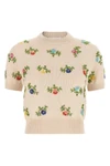 the rabanne short-sleeved shirt redefines luxury knitwear through precious aesth