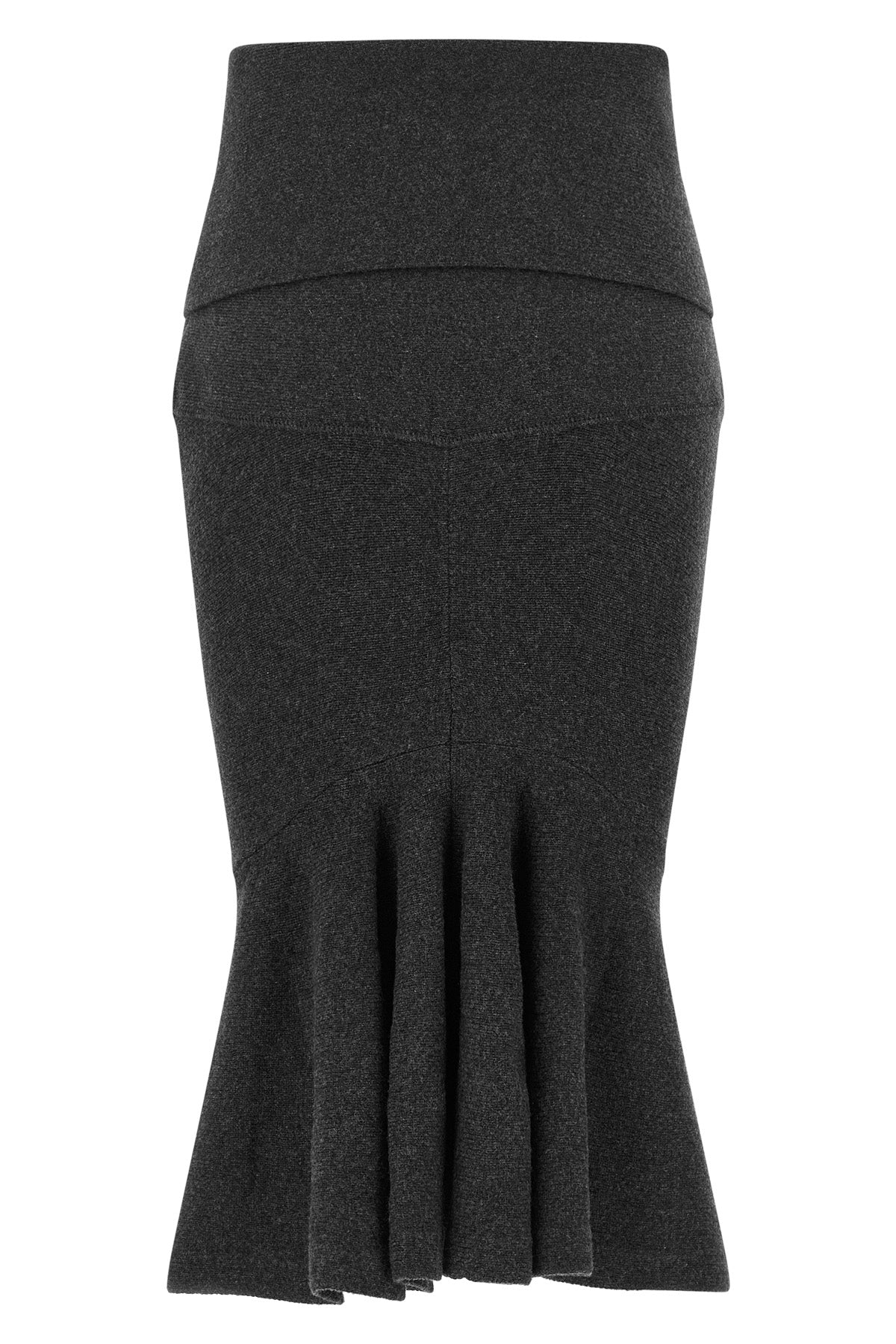 JACQUEMUS 34 the jacquemus la jupe fiocco midi skirt defines a precise hourglass silhouette