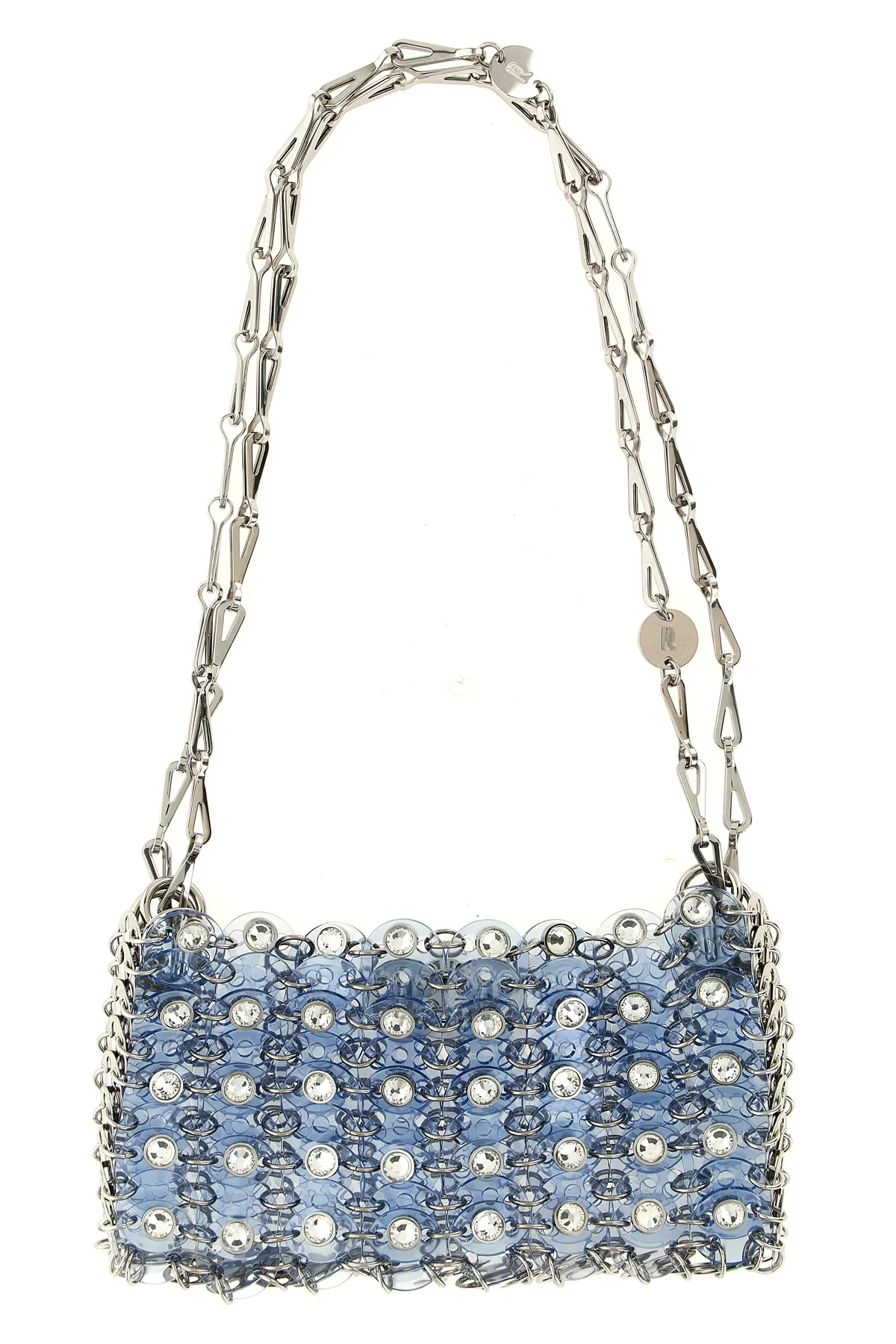 RABANNE OS the rabanne 1969 nano shoulder bag reinterprets the iconic shape of the brand th
