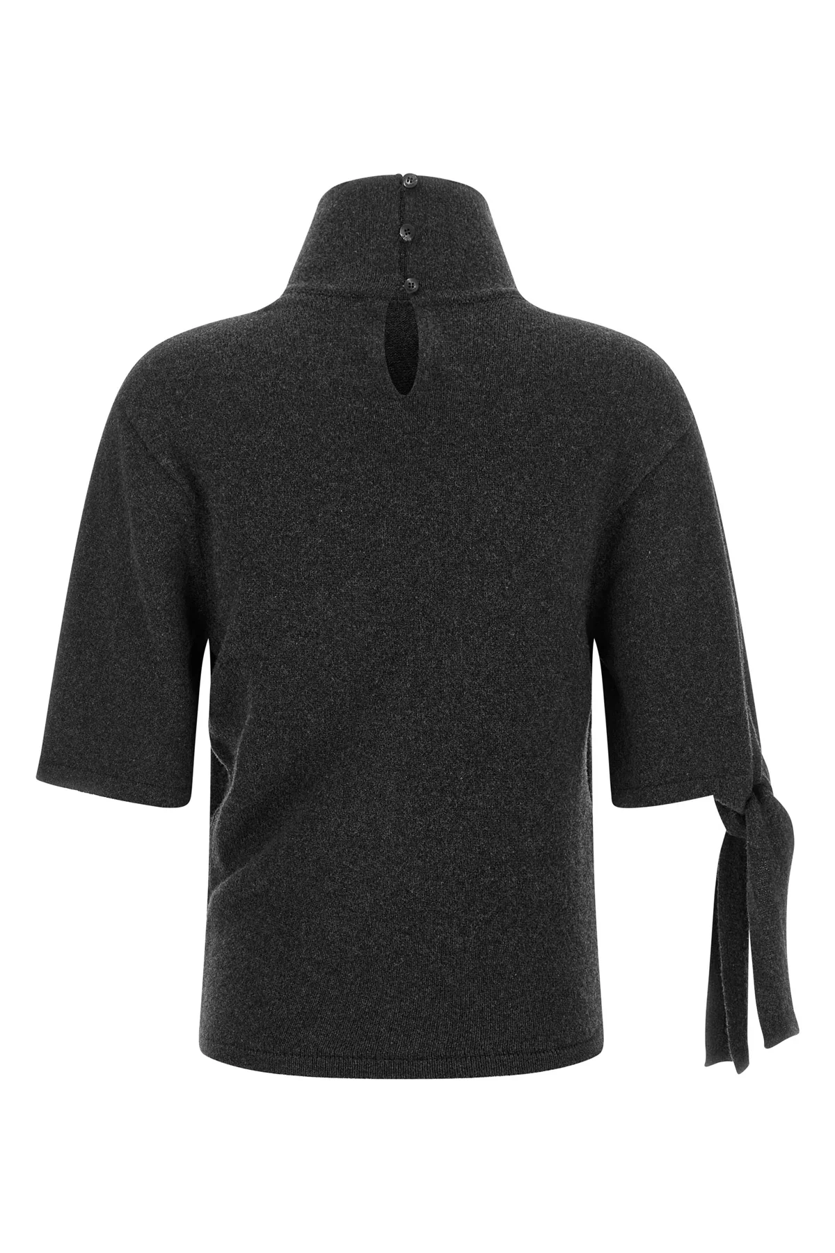 JACQUEMUS 34 the jacquemus fiocco short-sleeved top redefines knitwear codes through a scul