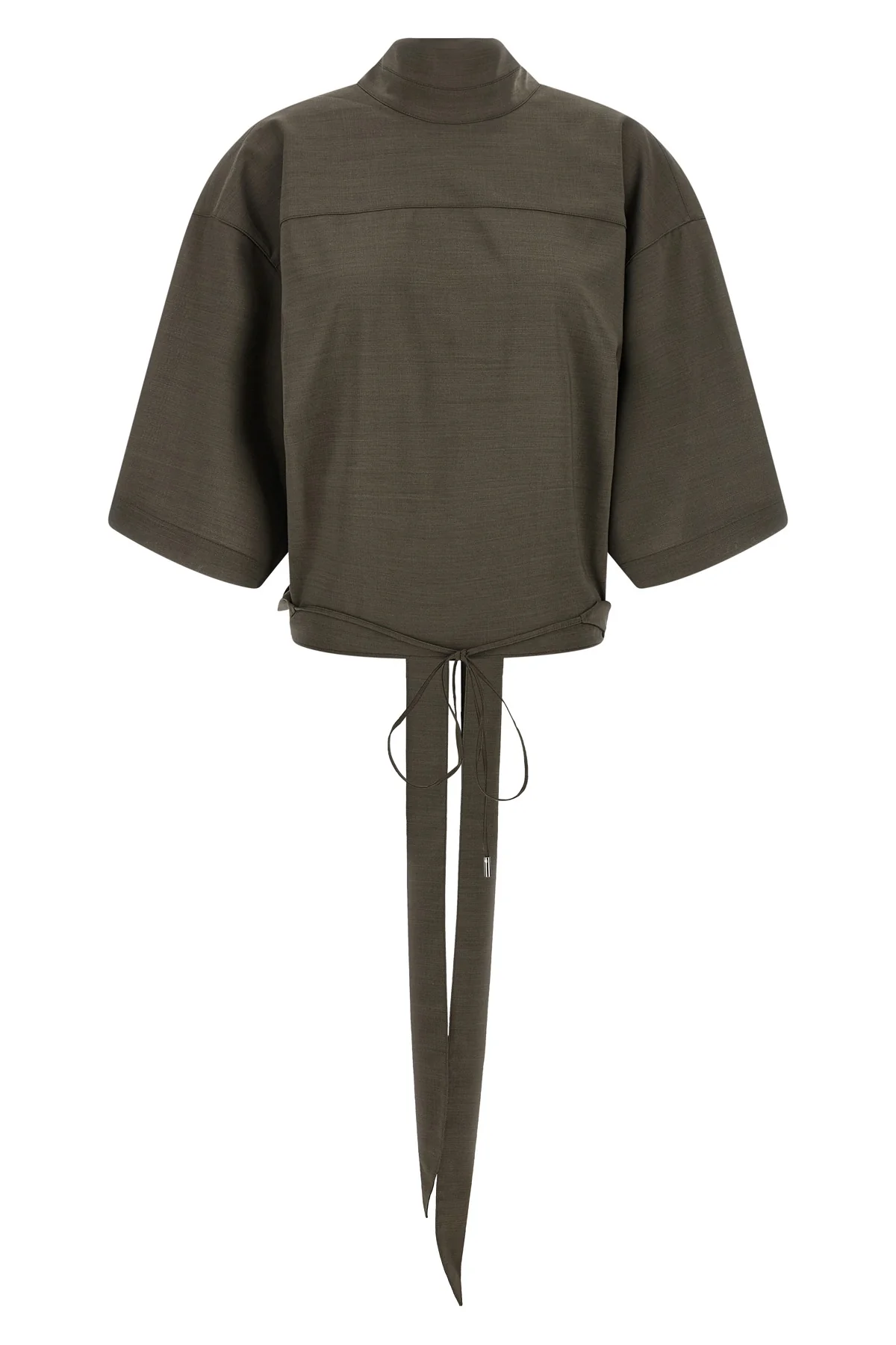 the jacquemus la blouse havana blouse redefines sartorial volumes through a fl