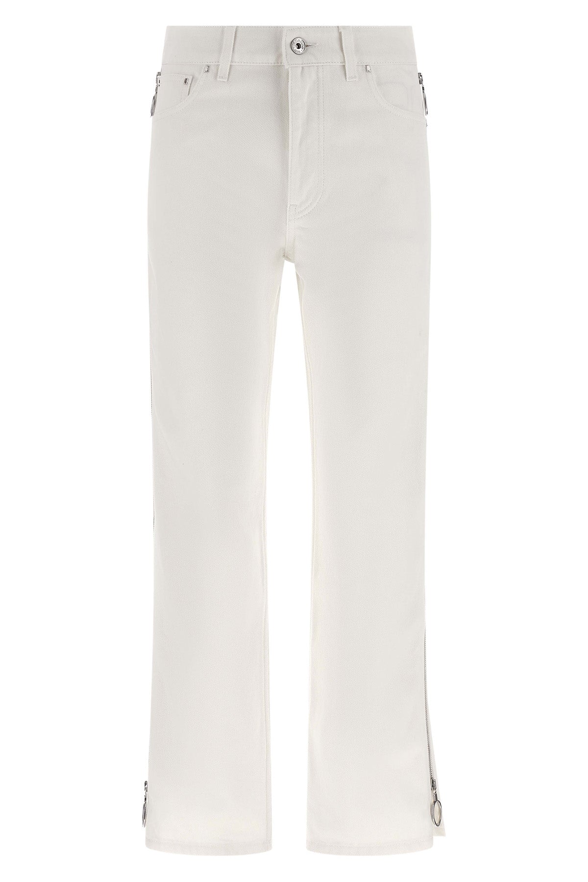 RABANNE 25 garment-dyed cotton denim jeans