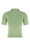 micro ribbed stretch cotton t-shirt